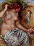 Pierre-Auguste Renoir Woman At The Well, oil painting